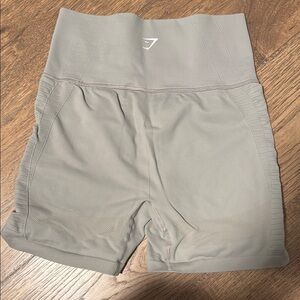 Gymshark seamless biker Shorts - Taupe